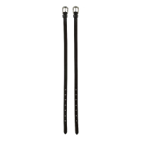 Strisce per speroni Marsiglia Horze fibbia con strass Marrone scuro / argento Strisce per speroni Marsiglia Horze fibbia con strass Marrone scuro / argento