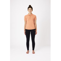 Polo elasticizzato Zola Horze da donna Rosa inclusiva