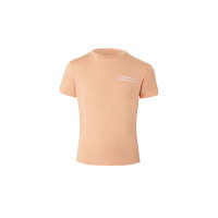 T-shirt Calina con ricamo Horze bambino Rosa gambero