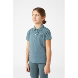 Polo funzionale Rae Horze bambino Blu gobelin Polo funzionale Rae Horze bambino Blu gobelin