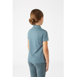 Polo funzionale Rae Horze bambino Blu gobelin Polo funzionale Rae Horze bambino Blu gobelin