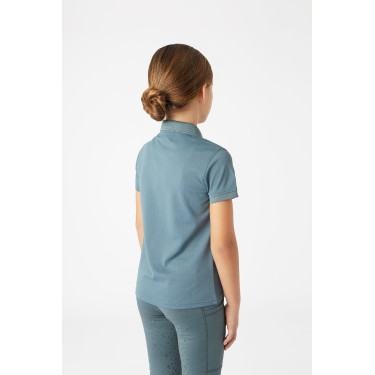 Polo funzionale Rae Horze bambino Blu gobelin Polo funzionale Rae Horze bambino Blu gobelin