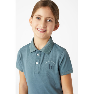 Polo funzionale Rae Horze bambino Blu gobelin Polo funzionale Rae Horze bambino Blu gobelin
