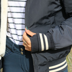 Bombers Pénélope Lione Marine / bianco sporco Blu marino Bombers Pénélope Lione Marine / bianco sporco Blu marino