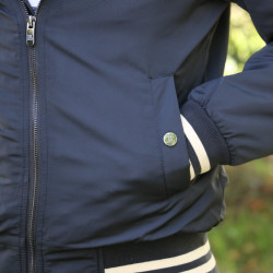 Bombers Pénélope Lione Marine / bianco sporco Blu marino Bombers Pénélope Lione Marine / bianco sporco Blu marino