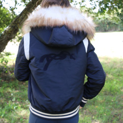 Bombers Pénélope Lione Marine / bianco sporco Blu marino Bombers Pénélope Lione Marine / bianco sporco Blu marino