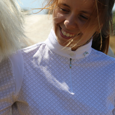 Polo da concorso Siviglia Pénélope maniche lunghe Polo da concorso Siviglia Pénélope maniche lunghe