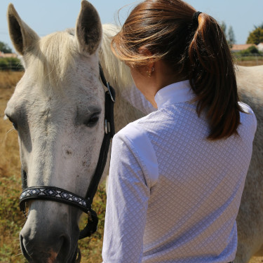Polo da concorso Siviglia Pénélope maniche lunghe Polo da concorso Siviglia Pénélope maniche lunghe