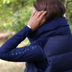 Gilet senza maniche Pénélope Sonia Blu navy Gilet senza maniche Pénélope Sonia Blu navy