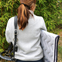 Felpa Pénélope Pépita Grigio Felpa Pénélope Pépita Grigio