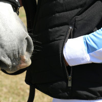 Giubbotto senza maniche Longueil Paddock Sports Nero Giubbotto senza maniche Longueil Paddock Sports Nero