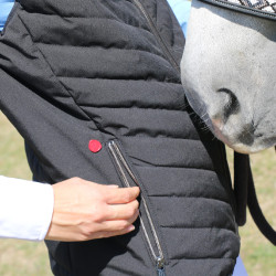 Giubbotto senza maniche Longueil Paddock Sports Nero Giubbotto senza maniche Longueil Paddock Sports Nero