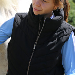 Giubbotto senza maniche Longueil Paddock Sports Nero Giubbotto senza maniche Longueil Paddock Sports Nero