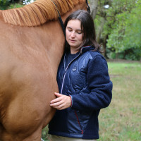 Anorak Equithème Celia Blu navy