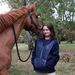 Anorak Equithème Celia Blu navy