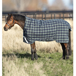 Coperta Horseware Rhino Wug Vari-Layer 450g Verde a quadri / blu navy Coperta Horseware Rhino Wug Vari-Layer 450g Verde a quadri / blu navy