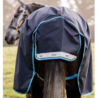 Coperta Horseware Amigo Bravo 12 50g Turnout Marina / turchese Blu