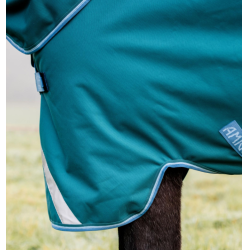Coperta Horseware Amigo Bravo 12 Plus Disc con copricollo 100g Coperta Horseware Amigo Bravo 12 Plus Disc con copricollo 100g