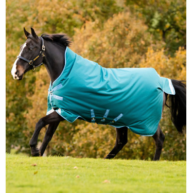 Coperta Horseware Amigo Bravo 12 Wug 400g Verde temporale / turchese