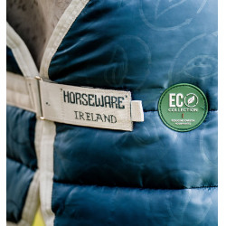 Liner Horseware 400g Eco Sarcelle eco print / grigio Blu