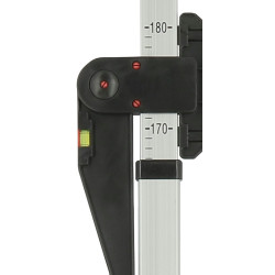 Toise en aluminium et P.V.C.