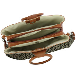 Borsa Pénélope Emeline Cognac Marrone Borsa Pénélope Emeline Cognac Marrone