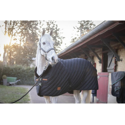 Coperta da scuderia Diagonale Paddock Sports 400g Nero Coperta da scuderia Diagonale Paddock Sports 400g Nero