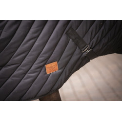 Coperta da scuderia Diagonale Paddock Sports 400g Nero Coperta da scuderia Diagonale Paddock Sports 400g Nero