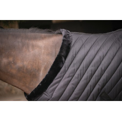 Coperta da scuderia Diagonale Paddock Sports 400g Nero Coperta da scuderia Diagonale Paddock Sports 400g Nero