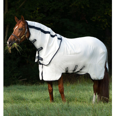 Coperta antimosche Rambo Natura Summer 0g con copricollo Horseware