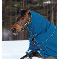 Copricollo Horseware 150g per coperta Rhino Original Marina / grigio