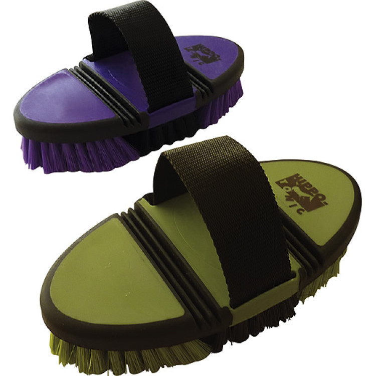 Spazzola in nylon Hippotonic Softgrip flessibile