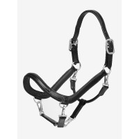 Capestro da toelettatura in cuoio LeMieux Nero