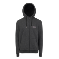 Felpa con cappuccio da uomo LeMieux in pile con zip Grafite
