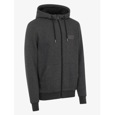 Felpa con cappuccio da uomo LeMieux in pile con zip Felpa con cappuccio da uomo LeMieux in pile con zip