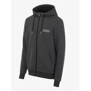 Felpa con cappuccio da uomo LeMieux in pile con zip Felpa con cappuccio da uomo LeMieux in pile con zip