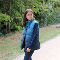 Gilet senza maniche Equithème Lina donna Turchese Blu Gilet senza maniche Equithème Lina donna Turchese Blu