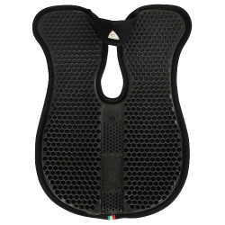 Ammortizzatore Acavallo con memoria di forma rialzato posteriore Nero