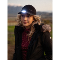 Cappellino con Torcia LED LeMieux Nero Cappellino con Torcia LED LeMieux Nero