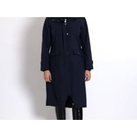 Cappotto lungo da equitazione leggero LeMieux Amélie Blu navy Cappotto lungo da equitazione leggero LeMieux Amélie Blu navy