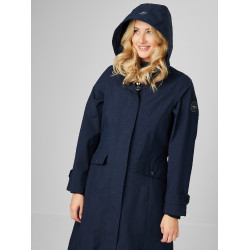 Cappotto lungo da equitazione leggero LeMieux Amélie Blu navy Cappotto lungo da equitazione leggero LeMieux Amélie Blu navy