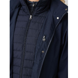 Cappotto lungo da equitazione leggero LeMieux Amélie Blu navy Cappotto lungo da equitazione leggero LeMieux Amélie Blu navy