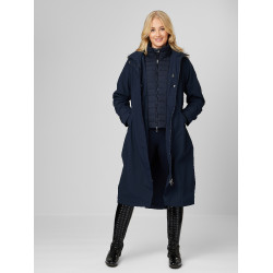 Cappotto lungo da equitazione leggero LeMieux Amélie Blu navy Cappotto lungo da equitazione leggero LeMieux Amélie Blu navy