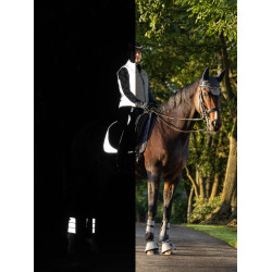 LeMieux Suede Dressage Square Reflective Blu navy LeMieux Suede Dressage Square Reflective Blu navy
