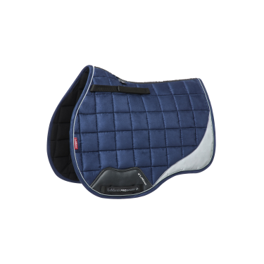 Tappetino LeMieux Reflective Suede Misto GP Square Blu navy