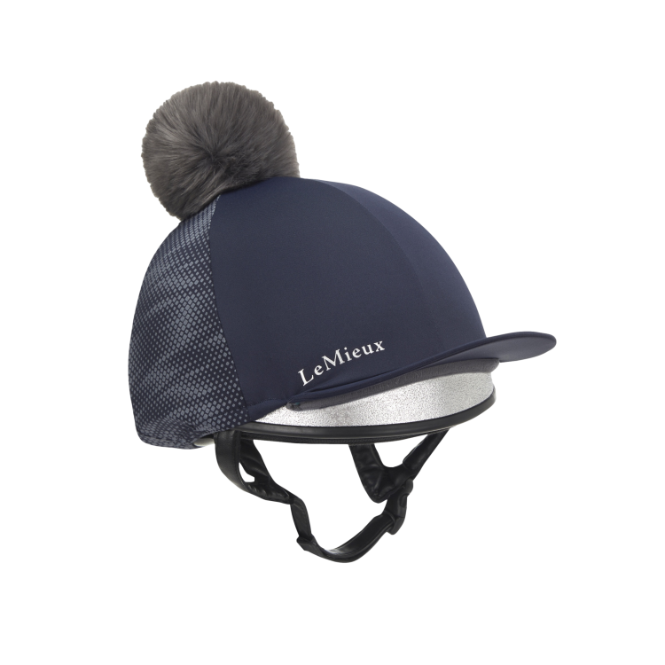 Berretto riflettente LeMieux Eleanor con pompon