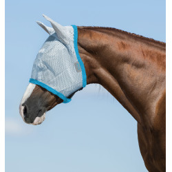 Maschera anti-mosche Horseware Amigo Blu chiaro / blu elettrico Maschera anti-mosche Horseware Amigo Blu chiaro / blu elettrico
