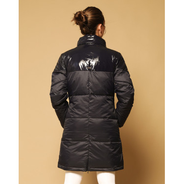 Piumino lungo GEM Tower Blu navy