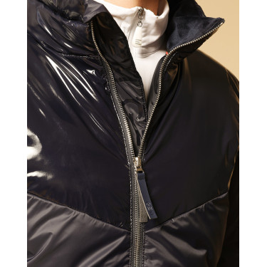 Piumino lungo GEM Tower Blu navy