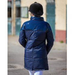 Piumino lungo GEM Tower Blu navy